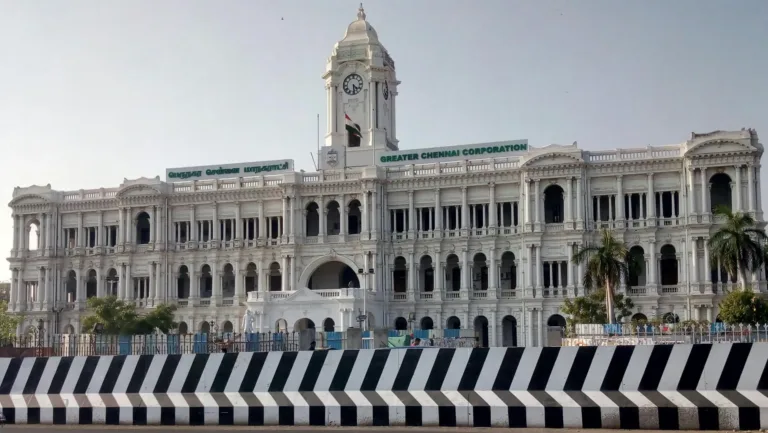 reater Chennai Corporation heritage building in Tamil Nadu
